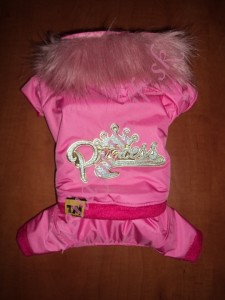 Zimný overal Princess - oblečenie a móda pre psov