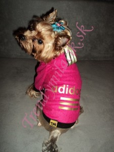 Mikina Adidogs Pink - oblečenie a móda pre psov