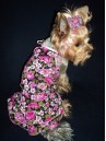 Šaty FLOWER  - oblečenie a móda pre psov