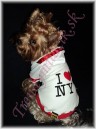Mikina I ♥ NY - Oblečenie a móda pre psov