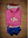 Zimný overal Princess Pink & Blue - oblečenie a móda pre psov
