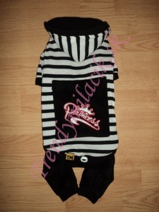 S&uacute;prava s vreckom Princess - oblečenie a m&oacute;da pre psov