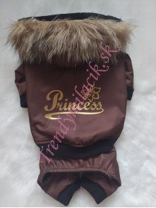 Zimný overal Princess - oblečenie a móda pre psov